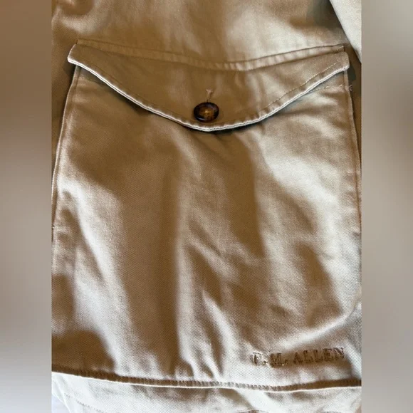 FM Allen Canvas Safari Coat Jacket, XXL,  HIGH QUALITY & RARE! - Picture 4 of 10